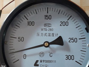 TERMOMETAR SA SONDOM fi 12x100mm 0-300°C WTZ 280