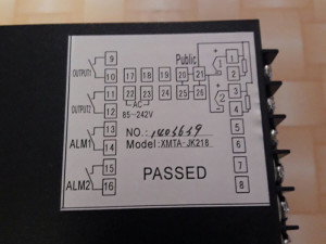 REGULATOR TEMPERATURE TERMOSTAT XMTA JK218