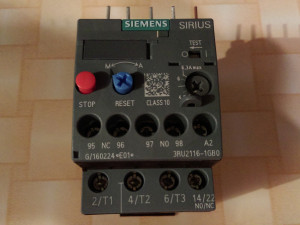 ZAŠTITA EL. MOTORA, BIMETAL SIEMENS 4,5-6,3A