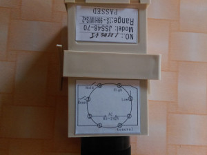 VREMENSKI RELEJ JSS48-70  85-240V 8 PINSKI 2 VREMENA