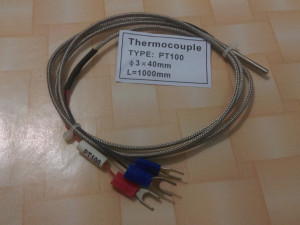TEMPERATURNA SONDA, SENZOR Pt 100 fi 3X40mm L=2m