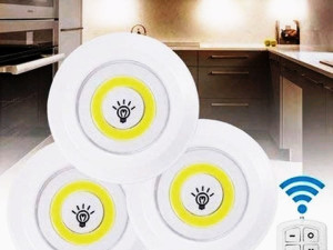 LED lampa 3 kom. svjetiljka touch daljinski rasvjeta