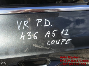 Vrata DESNA Audi A5 coupe 2012-16