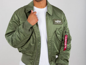 ALPHA INDUSTRIES JAKNA CWU 45 ZELENA i CRNA