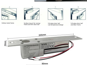 Elektromagnetna brava za vrata