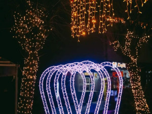 Novogodišnji LED motivi ukrasi-novogodišnje dekoracije