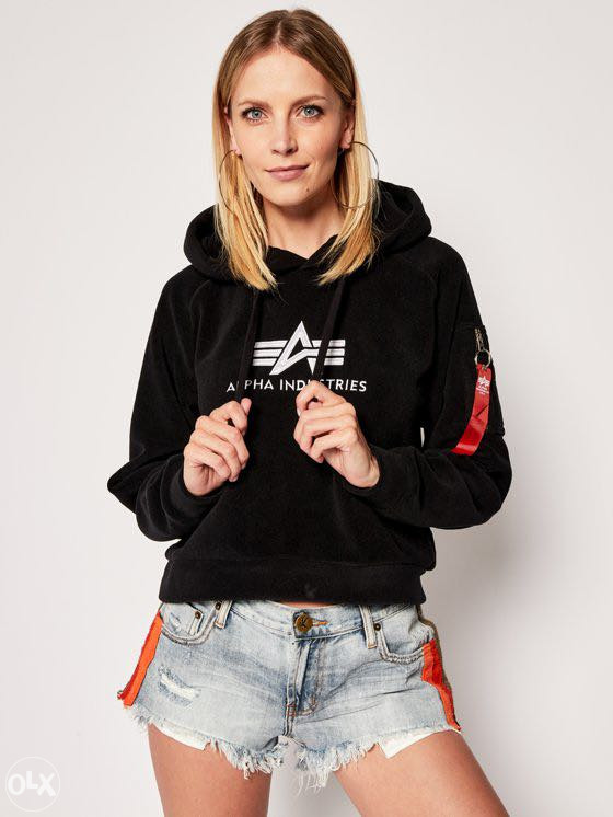 Alpha Industries X-Fit Sweat Sweatshirt För Damer Black
