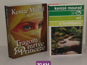 KENIZE MURAD - 2 KNJIGE - TRAGOM MRTVE PRINCEZE + VRT U BADALPURU