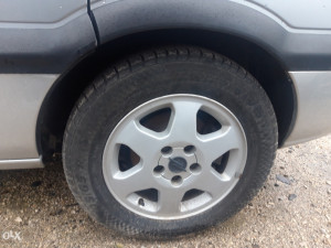 Alu felge sa gumama 15 opel astra g zafira g 5x110