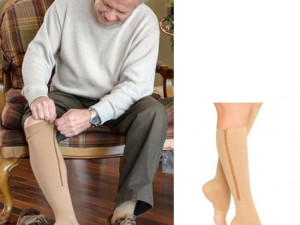 Carape za vene kompresivne cirkulaciju Comfy socks zip