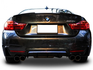 AKCIJA Bmw 4 F32 F33 F36 M-Perfomance 4 izlaz m4 difuzor GG