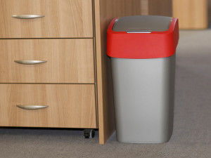 CURVER Kanta za odpatke 25L siva/crvena Flip (2171-547)