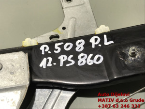 Podizač stakla PL Peugeot 508 2012 9688808280