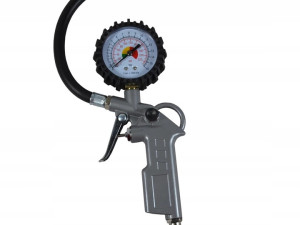 Pistolj za kompresor sa manometrom