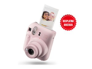 Polaroid Fotoaparat aparat Fuji Instax Mini 12 pink rozi 038523