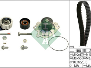 Set zupcastog remena Opel Zafira B Signum Astra H GTC 1.9 CDTI