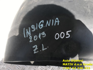 Zaštita obloga točka ZADNJA LIJEVA Opel Insignia 2013