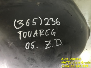 Zaštita obloga točka ZADNJA DESNA VW Touareg 2004