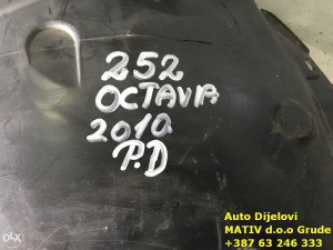 Zaštita obloga točka PD 1. DIO Škoda Octavia 2010