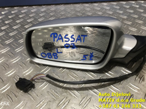 Retrovizor LIJEVI VW Passat B5 1998-2003 Srebrena boja