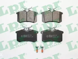 Zadnje disk plocice Reno Renault Clio Klio 3 4 III IV
