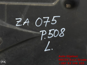 Zaštita PODNA LIJEVA Peugeot 508 2010-2018
