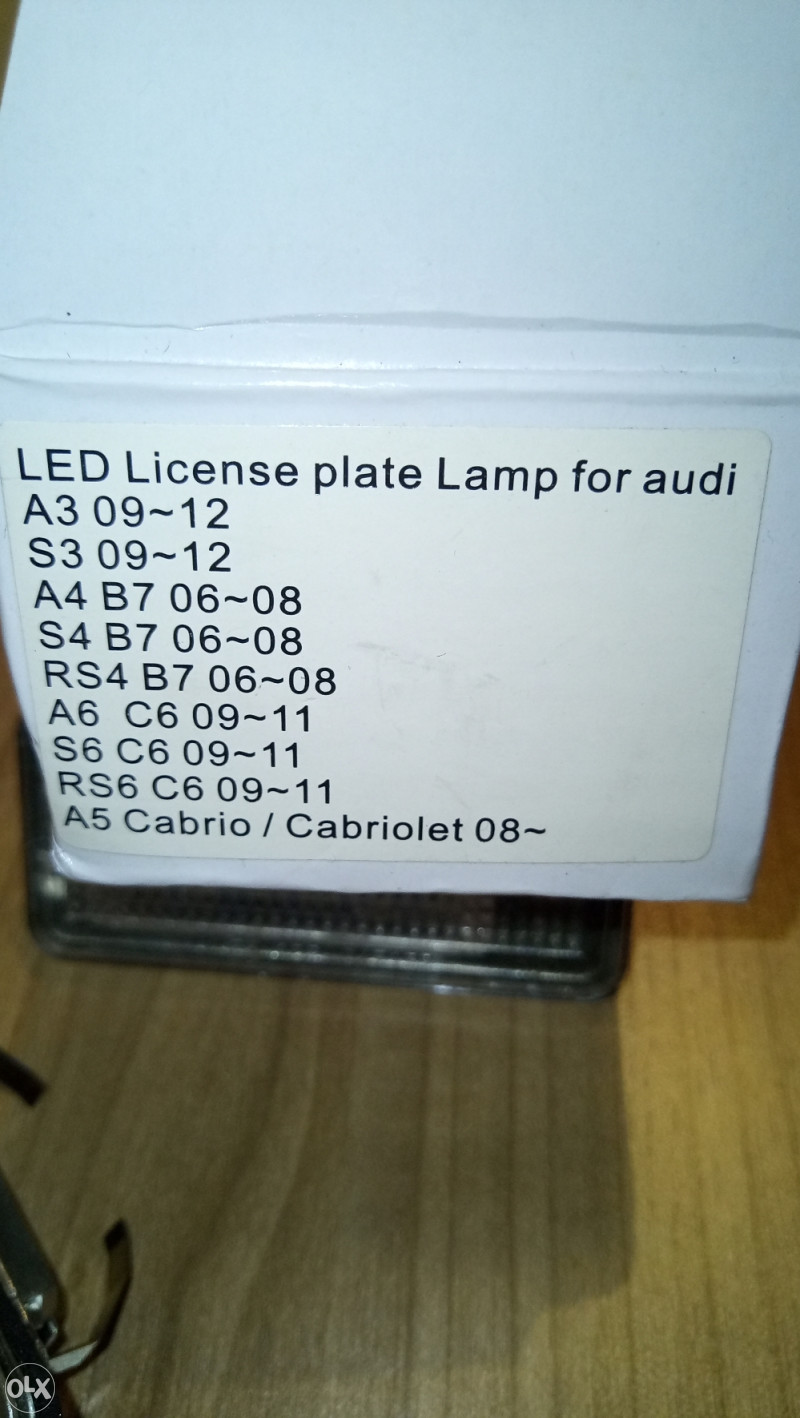 Led osvjetljenje tablice