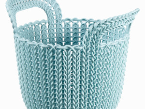 CURVER Korpa za odlaganje okrugla plava Knit (3671-X60)