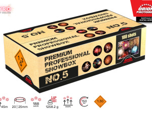 Vatromet; NO. 5 SHOWBOX; 188 Izbačaja; Razred II; Orion