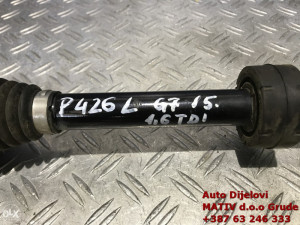poluosovina LIJEVA VW Golf 7 1,6 TDI 2015 5Q0407271CC