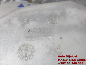 Posuda vode BRISAČA Opel Insignia 2,0 CDTi 2014 13240935