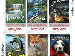 KALENDARI OLOVKE UPALJAČI-REKLAMA, REKLAMNI MATERIJAL