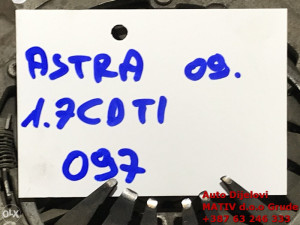 Potisna lamela korpa set Opel Astra 1,7 CDTi 2010