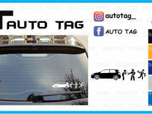 Stikeri i auto naljepnice / naljepnica za GOLF VW