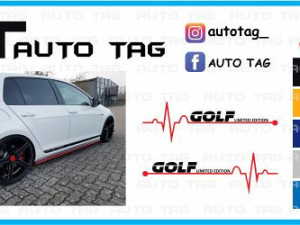 Stikeri i auto naljepnice / naljepnica GOLF vw