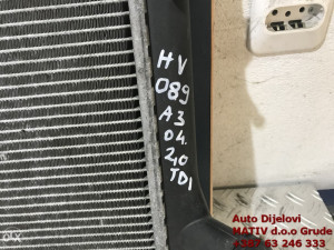 Hladnjak VODE Audi A3 2,0 TDI 2004-2011 1K0121251N
