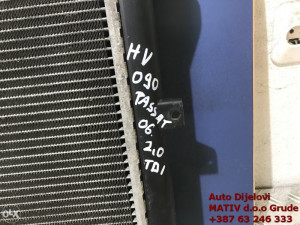 Hladnjak VODE VW Passat B6 2,0 TDI 2005-10 3C0121253K