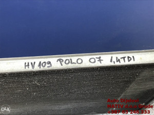 Hladnjak VODE VW Polo 6Q 1,4 TDI 2007 6Q0121253R