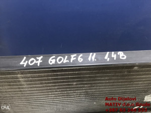 Hladnjak VODE VW Golf 6 1,4B 2009-2013