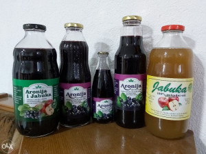 Jabuka sok od jabuke 100% prirodni bez šećera i aditiva