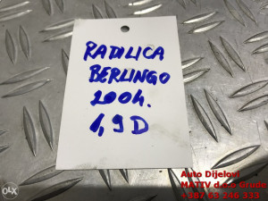 Radilica Citroen Berlingo 1,9D 2004