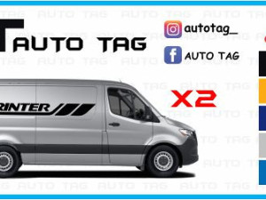 Stikeri i auto naljepnice / naljepnica za MERCEDES SPRINTER