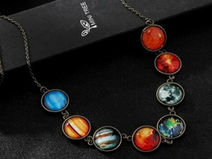 Svjetleća Ogrlica - Galaxy / Solarni Sistem