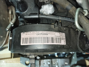AUDI SEAT ŠKODA VW MOTOR 1.6 TDI CAY P09 559