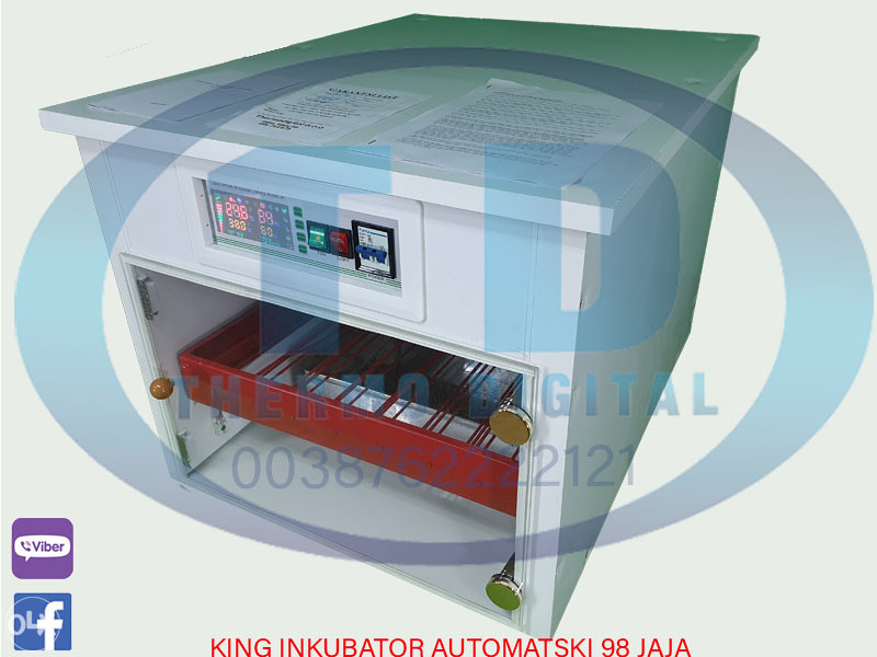 KING 100 inkubator za koka patka guska prepelica