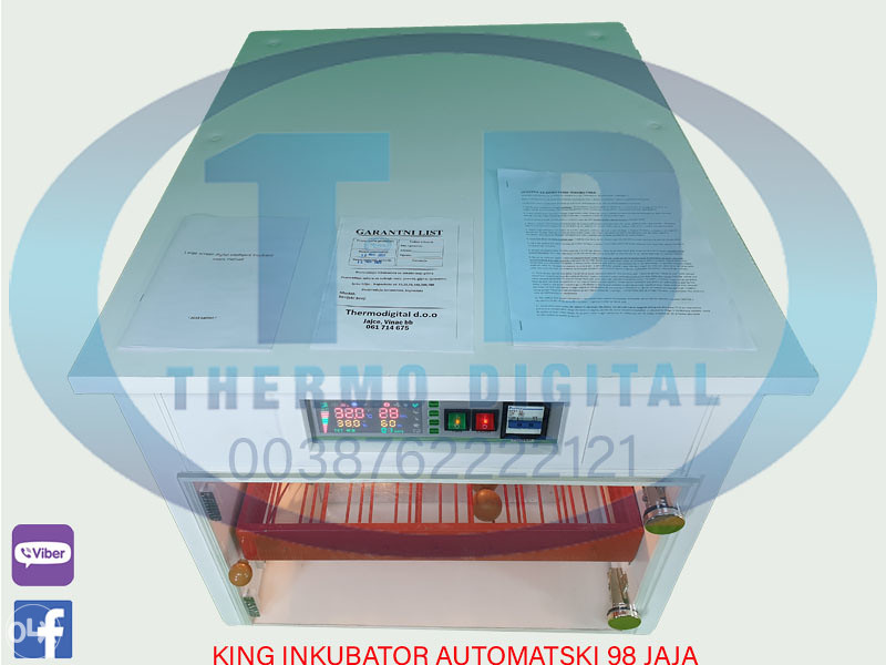 KING 100 inkubator za koka patka guska prepelica