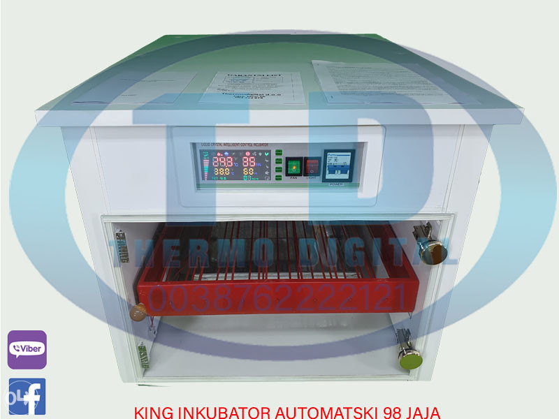 KING 100 inkubator za koka patka guska prepelica