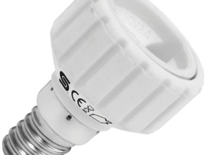 Adapter za sijalično grlo E14 na GU10