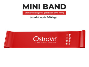 OstroVit Gumene trake za trening Medium 5 - 10 kg
