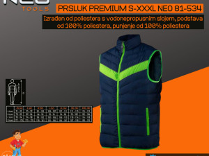 NEO Prsluk Premium S-XXXL 81-534